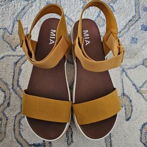 MIA Women's Mustard Sandals